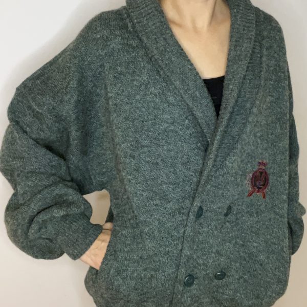 Gillet unisexe vert – Image 2