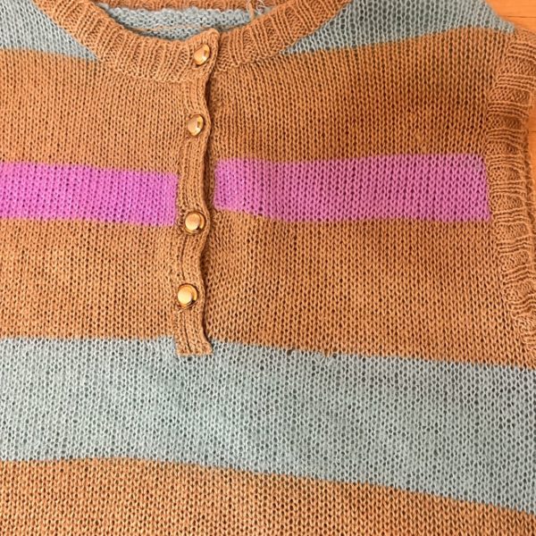 Gillet multicouleur sans manche – Image 3