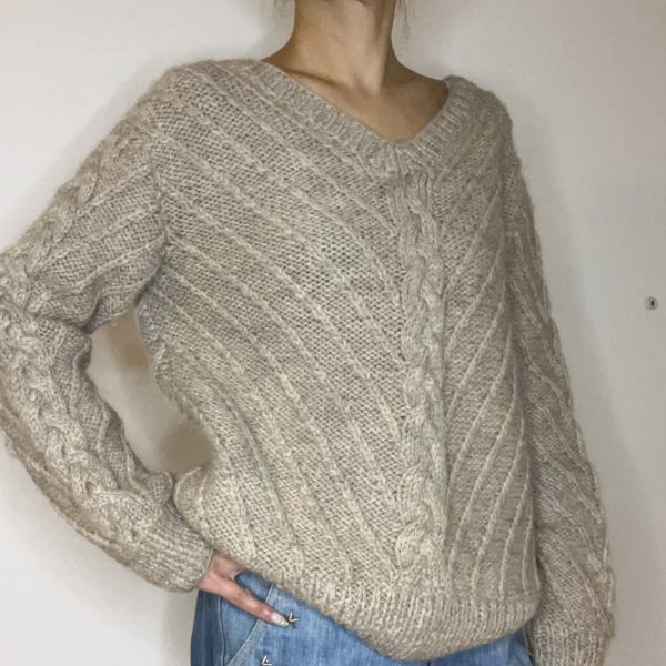 Pull beige – Image 2