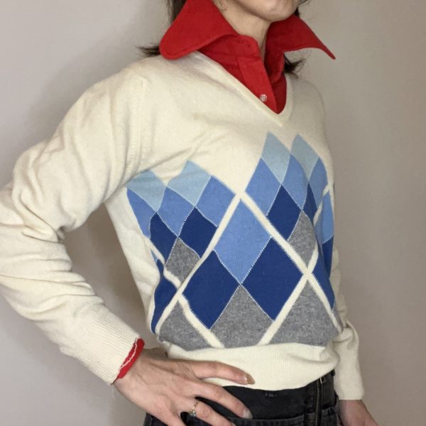 Chemise vintage rouge 70's – Image 7