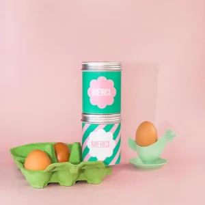 Bougie végan - Cire de Soja - Merci