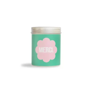 Bougie végan - Cire de Soja - Merci ☺️