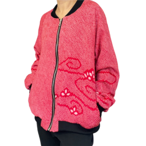 Shibori bomber Jacket Reworked Japanese Haori