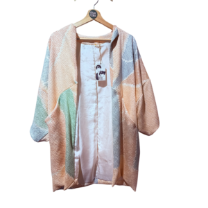 Upcycled shibori jacket